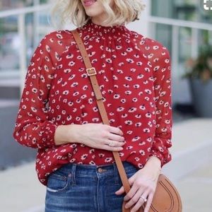 Madewell Mockneck Seattle Floral